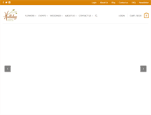 Tablet Screenshot of hollidayflowers.com
